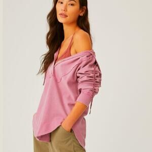 Pilcro by Anthropologie Surplice Tunic Hoodie Size X-Small